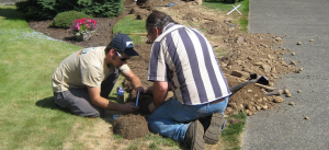 the Frisco Sprinkler Installation team adds an addition to an existing system